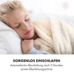 Slanket Heizdecke Mit Ärmeln 120W 155x180cm Coral Fleece -Klarstein Verkaufsgeschäft 10035504 de 0008 logo