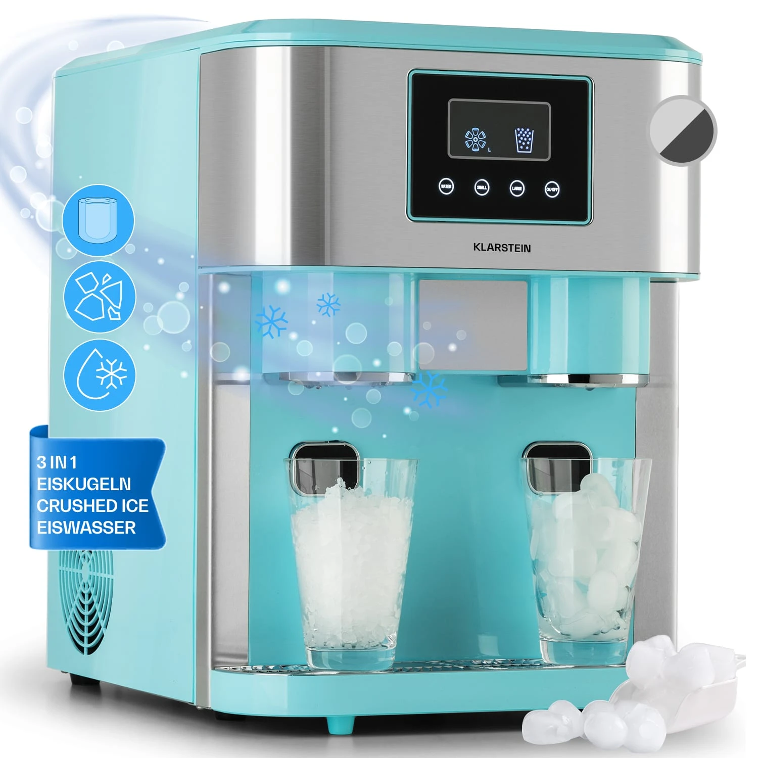 Eiszeit Crush Eiswürfelmaschine 2 Größen Crushed Ice 3 Eiszeit Crush Eiswürfelmaschine 2 Größen Crushed Ice