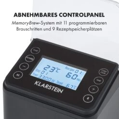 Brauheld Pro Maischekessel 3300W 70L 30-100°C Umwälzpumpe Edelstahl -Klarstein Verkaufsgeschäft 10035516 de 0003 logo