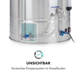 Brauheld Pro Maischekessel 3300W 70L 30-100°C Umwälzpumpe Edelstahl -Klarstein Verkaufsgeschäft 10035516 de 0004 logo