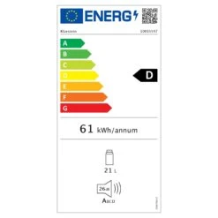 BeerBelly 21 Elektrische Kühlbox Kühl-& Warmhaltefunktion USB-Port ECO-Modus -Klarstein Verkaufsgeschäft 10035547 energy label
