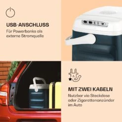 BeerBelly 29 Elektrische Kühlbox Kalt & Warm USB-Port ECO-Modus -Klarstein Verkaufsgeschäft 10035550 de 0003 logo
