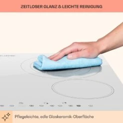 Virtuosa 4 Einbaukochfeld 4 Zonen 6500W Glaskeramik -Klarstein Verkaufsgeschäft 10035552 de 0008 usp