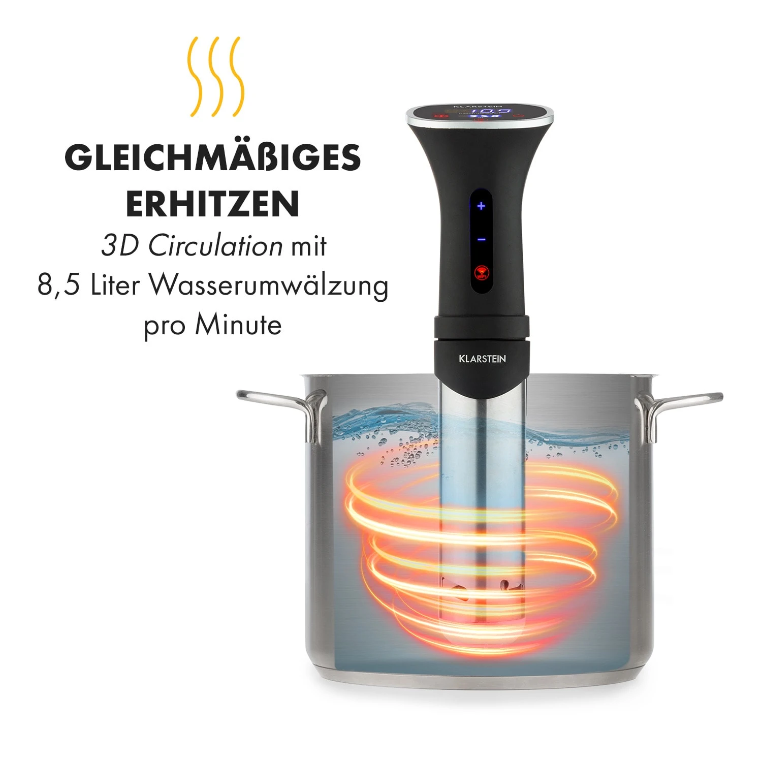 Quickstick Smart Sous Vide Pumpe 3D Circulation 20-95 °C 9 Quickstick Smart Sous Vide Pumpe 3D Circulation 20-95 °C – Bild 7
