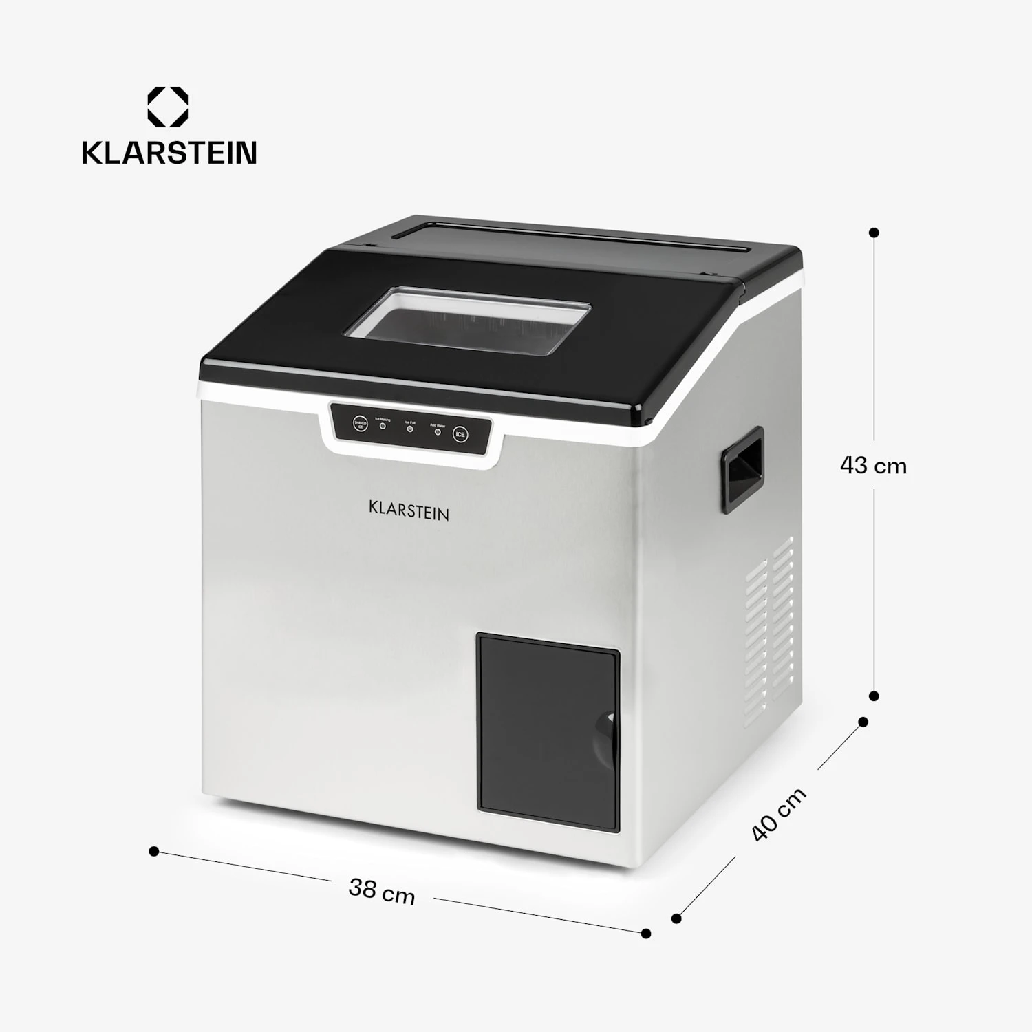 Icefestival Bullet Eiswürfelbereiter 400W 1,9l 20kg/24h 9 Icefestival Bullet Eiswürfelbereiter 400W 1,9l 20kg/24h – Bild 7