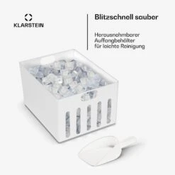 Icefestival Cube Eiswürfelbereiter 400W 1,9l 20kg/24h 14 Icefestival Cube Eiswürfelbereiter 400W 1,9l 20kg/24h -Klarstein Verkaufsgeschäft 10035579 de 0006 usp