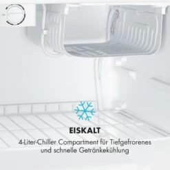 Cool Kid Mini-Kühlschrank Mit 4-L-Gefrierfach 66 Liter 41dB -Klarstein Verkaufsgeschäft 10035583 de 0003 logo