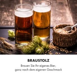 Gärkeller Pro XL Fermentierkessel 60 Liter Ablassventil 304-Edelstahl -Klarstein Verkaufsgeschäft 10035622 de 0005 logo