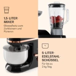 Lucia Elegance Küchenmaschine Mixer Fleischwolf 2000W BPA-frei 15 Lucia Elegance Küchenmaschine Mixer Fleischwolf 2000W BPA-frei -Klarstein Verkaufsgeschäft 10035639 de 0006 logo