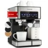 Arabica Comfort Espressomaschine 1350W 20 Bar 1,8l Touch-Bedienfeld -Klarstein Verkaufsgeschäft 10035655 de 0001 main