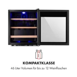 Vinamour 12 Uno Weinkühlschrank 12Fl./46l 4-18°C 40dB -Klarstein Verkaufsgeschäft 10035673 de 0004 logo