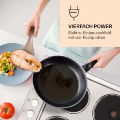 Appetito 4 Elektrokochfeld 4 Platten 6 Stufen 5500 Watt Edelstahl -Klarstein Verkaufsgeschäft 10035702 de 0006 logo
