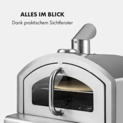 Pizzaiolo Neo Gas-Pizzaofen Inkl. Pizzastein Thermometer Edelstahl 15 Pizzaiolo Neo Gas-Pizzaofen Inkl. Pizzastein Thermometer Edelstahl -Klarstein Verkaufsgeschäft 10035708 de 0004 logo