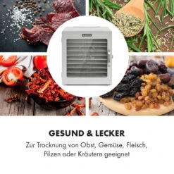 Captain Jerky 110 Dörrautomat 1000W 30-90 °C 24h-Timer Edelstahl -Klarstein Verkaufsgeschäft 10035735 de 0006 logo