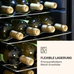 Ultimo 20 Uno Weinkühlschrank 53l Touch-Bedienfeld 131W 5-18°C 16 Ultimo 20 Uno Weinkühlschrank 53l Touch-Bedienfeld 131W 5-18°C -Klarstein Verkaufsgeschäft 10035778 de 0006 logo