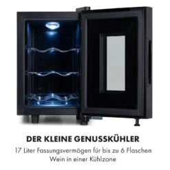 Bellevin 6 Uno Weinkühlschrank 17 Liter 11-18 °C SingleZone LED -Klarstein Verkaufsgeschäft 10035858 de 0003 logo
