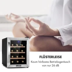 Reserva 12 Uno Weinkühlschrank 12 Flaschen 31 Liter Edelstahl 15 Reserva 12 Uno Weinkühlschrank 12 Flaschen 31 Liter Edelstahl -Klarstein Verkaufsgeschäft 10035859 de 0005 logo