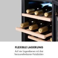Reserva 12 Uno Weinkühlschrank 12 Flaschen 31 Liter Edelstahl 17 Reserva 12 Uno Weinkühlschrank 12 Flaschen 31 Liter Edelstahl -Klarstein Verkaufsgeschäft 10035859 de 0007 logo