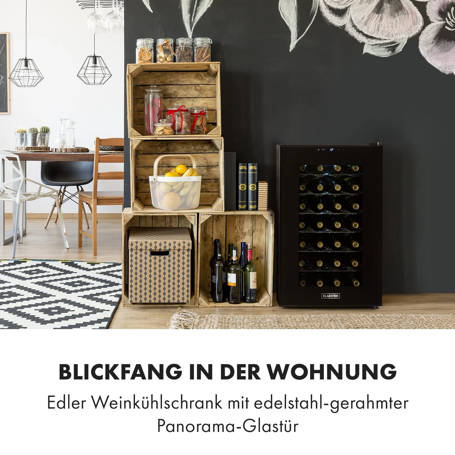 Barolo 28 Uno Weinkühlschrank 70 Liter 11-18°C SingleZone 4 Barolo 28 Uno Weinkühlschrank 70 Liter 11-18°C SingleZone – Bild 2