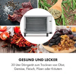 Mega Jerky Dörrautomat 650W 35-80°C LC-Touch-Display Timer 8 Ebenen -Klarstein Verkaufsgeschäft 10035927 de 0004 logo