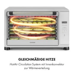 Mega Jerky Dörrautomat 650W 35-80°C LC-Touch-Display Timer 8 Ebenen -Klarstein Verkaufsgeschäft 10035927 de 0006 logo