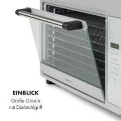 Mega Jerky Dörrautomat 650W 35-80°C LC-Touch-Display Timer 8 Ebenen -Klarstein Verkaufsgeschäft 10035927 de 0007 logo