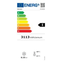 IceAge 88 Gefrierschrank 88 Liter EEK E 3 Etagen Thermostat Glasfront 15 IceAge 88 Gefrierschrank 88 Liter EEK E 3 Etagen Thermostat Glasfront -Klarstein Verkaufsgeschäft 10036066 energy label