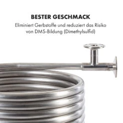 Counterflow Gegenstromkühler Ø28cm 9 Schleifen 304 Edelstahl 12 Counterflow Gegenstromkühler Ø28cm 9 Schleifen 304 Edelstahl -Klarstein Verkaufsgeschäft 10036084 de 0005 logo