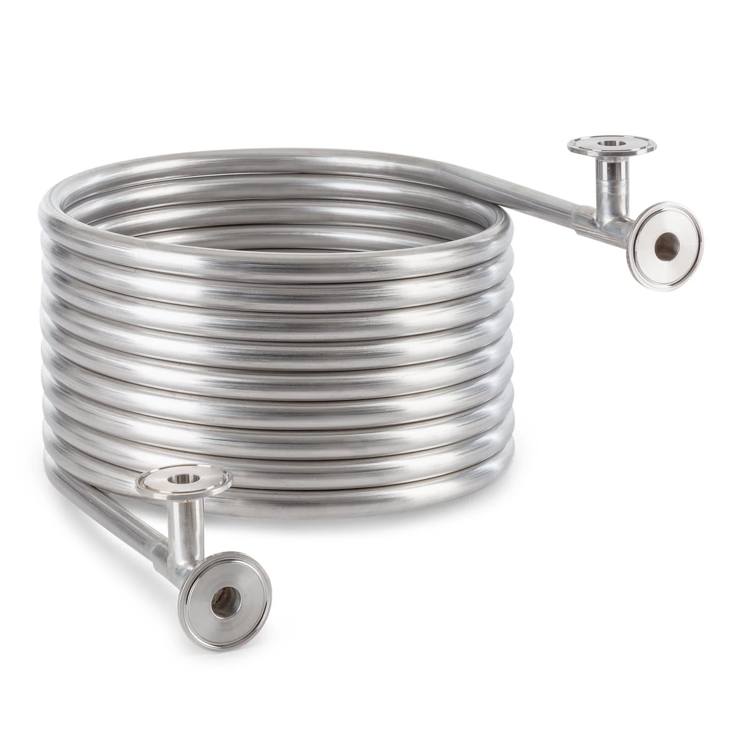 Counterflow Gegenstromkühler Ø28cm 9 Schleifen 304 Edelstahl 3 Counterflow Gegenstromkühler Ø28cm 9 Schleifen 304 Edelstahl