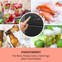 Powericer XL Eiswürfelmaschine 20 Kg/Tag 145 Watt 11 Powericer XL Eiswürfelmaschine 20 Kg/Tag 145 Watt -Klarstein Verkaufsgeschäft 10036152 de 0003 usp