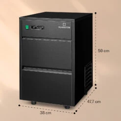 Powericer XL Eiswürfelmaschine 20 Kg/Tag 145 Watt 15 Powericer XL Eiswürfelmaschine 20 Kg/Tag 145 Watt -Klarstein Verkaufsgeschäft 10036152 yy 0011 dimensions
