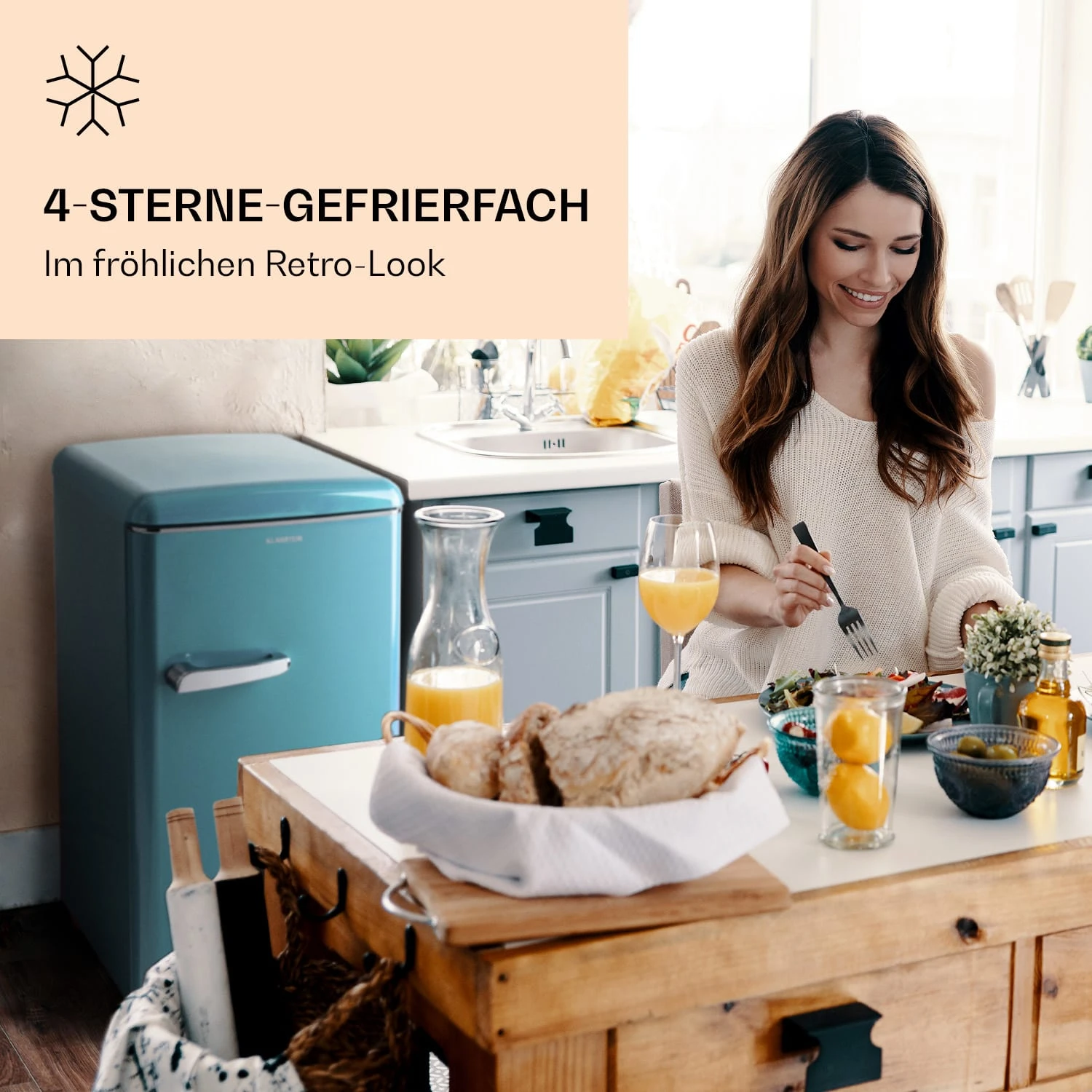 Laika 60L Gefrierschrank 60 Liter 3 Schubladen Temperatur: -18 Bis 0 °C 4 Laika 60L Gefrierschrank 60 Liter 3 Schubladen Temperatur: -18 Bis 0 °C – Bild 2