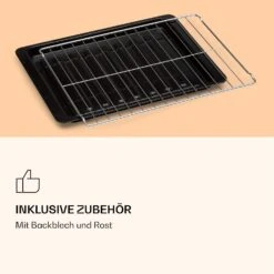 VaporChef Dampfbackofen 230 °C 24 L Drehregler EEK A -Klarstein Verkaufsgeschäft 10036174 de 0006 logo