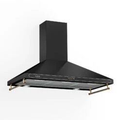 Victoria 90 Dunstabzugshaube 90cm Retro-Design 644,5m³/h 2 LED-Lampen