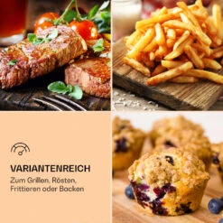 AeroVital Deluxe Heißluftfritteuse 1700W 5,4 Liter Edelstahl 11 AeroVital Deluxe Heißluftfritteuse 1700W 5,4 Liter Edelstahl -Klarstein Verkaufsgeschäft 10036476 de 0003 logo