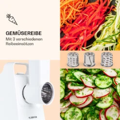 Mighty Mince Elektrischer Fleischwolf 500 - 1361 Watt 3 Lochscheiben 14 Mighty Mince Elektrischer Fleischwolf 500 - 1361 Watt 3 Lochscheiben -Klarstein Verkaufsgeschäft 10036478 de 0005 logo