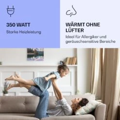 Wonderwall Air Art Smart Infrarotheizung See 60x60cm 350W -Klarstein Verkaufsgeschäft 10037818 de 0005 logo