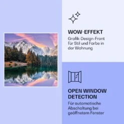 Wonderwall Air Art Smart Infrarotheizung See 60x60cm 350W -Klarstein Verkaufsgeschäft 10037818 de 0006 logo