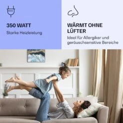 Wonderwall Air Art Smart Infrarotheizung Blauer Marmor 60x60cm 350W -Klarstein Verkaufsgeschäft 10037827 de 0005 logo