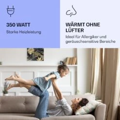 Wonderwall Air Art Smart Infrarotheizung Schwarze Blume 60x60cm 350W -Klarstein Verkaufsgeschäft 10037830 de 0005 logo