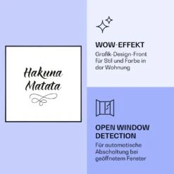 Wonderwall Air Art Smart Infrarotheizung Motto 60x60cm 350W 15 Wonderwall Air Art Smart Infrarotheizung Motto 60x60cm 350W -Klarstein Verkaufsgeschäft 10037835 de 0006 logo