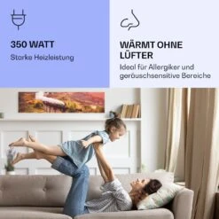 Wonderwall Air Art Smart Infrarotheizung Zug 120x30cm 350W -Klarstein Verkaufsgeschäft 10037838 de 0005 logo