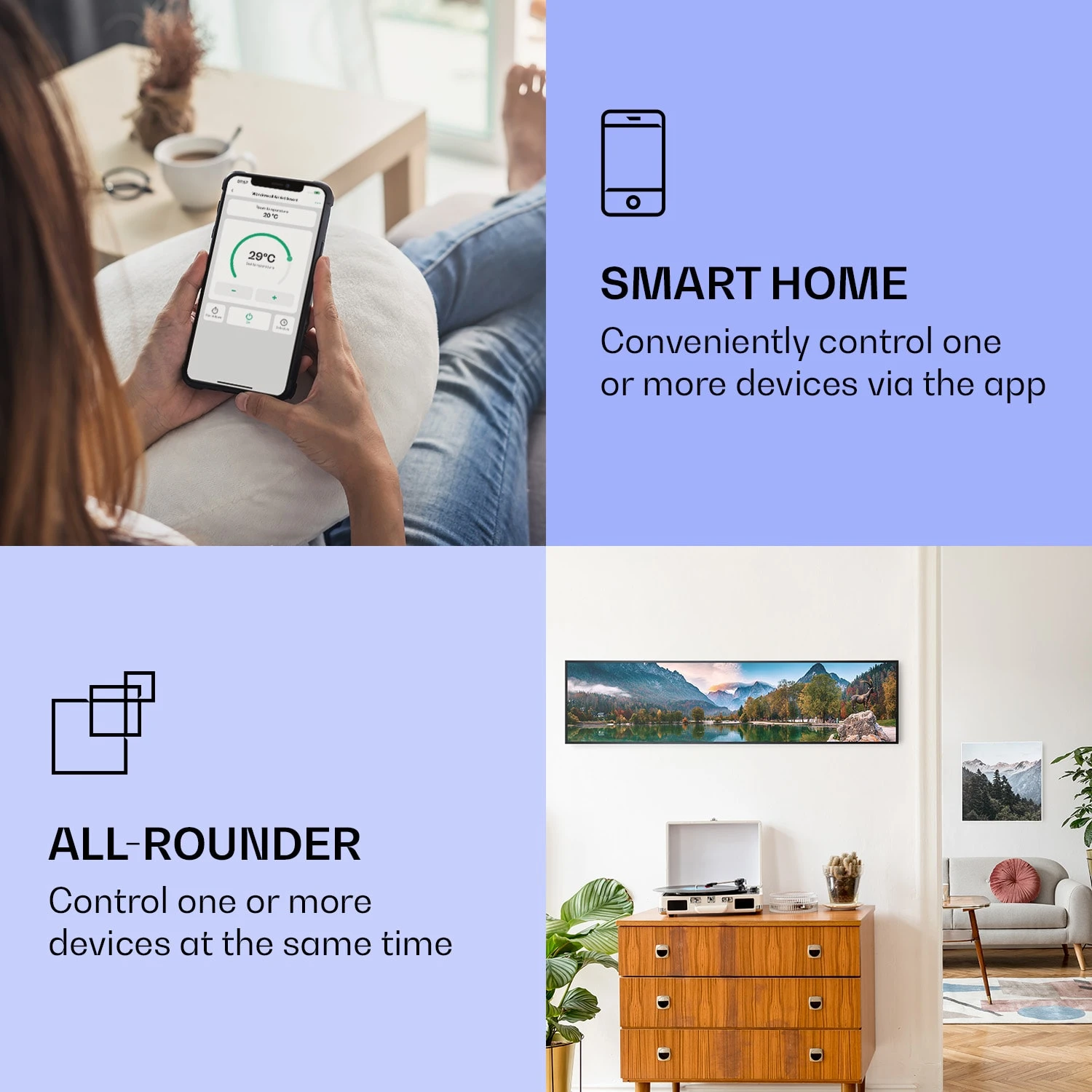 Wonderwall Air Art Smart Infrarotheizung See 120x30cm 350W 4 Wonderwall Air Art Smart Infrarotheizung See 120x30cm 350W – Bild 2