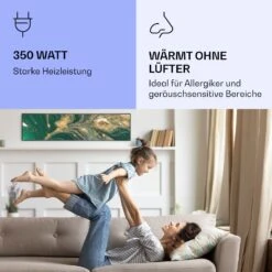 Wonderwall Air Art Smart Infrarotheizung Wirbel 120x30cm 350W -Klarstein Verkaufsgeschäft 10037843 de 0005 logo