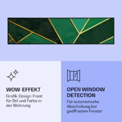 Wonderwall Air Art Smart Infrarotheizung Grüne Linie 120x30cm 350W 15 Wonderwall Air Art Smart Infrarotheizung Grüne Linie 120x30cm 350W -Klarstein Verkaufsgeschäft 10037845 de 0006 logo