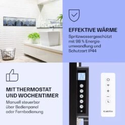 Wonderwall Air Art Smart Infrarotheizung Blaue Linie 120x30cm 350W 13 Wonderwall Air Art Smart Infrarotheizung Blaue Linie 120x30cm 350W -Klarstein Verkaufsgeschäft 10037847 de 0004 logo