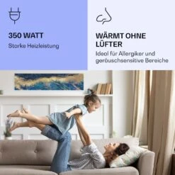 Wonderwall Air Art Smart Infrarotheizung Blauer Marmor 120x30cm 350W 14 Wonderwall Air Art Smart Infrarotheizung Blauer Marmor 120x30cm 350W -Klarstein Verkaufsgeschäft 10037850 de 0005 logo