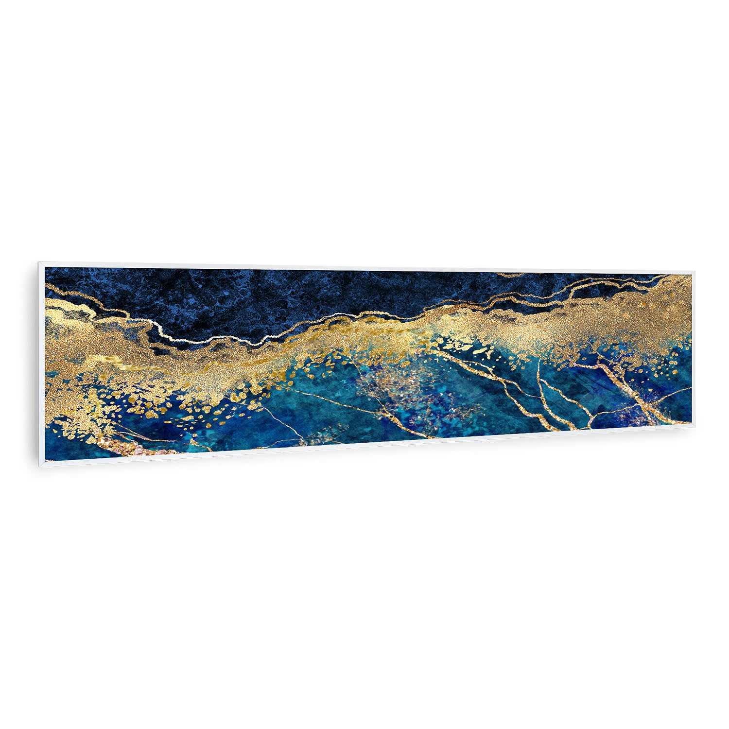 Wonderwall Air Art Smart Infrarotheizung Blauer Marmor 120x30cm 350W 3 Wonderwall Air Art Smart Infrarotheizung Blauer Marmor 120x30cm 350W