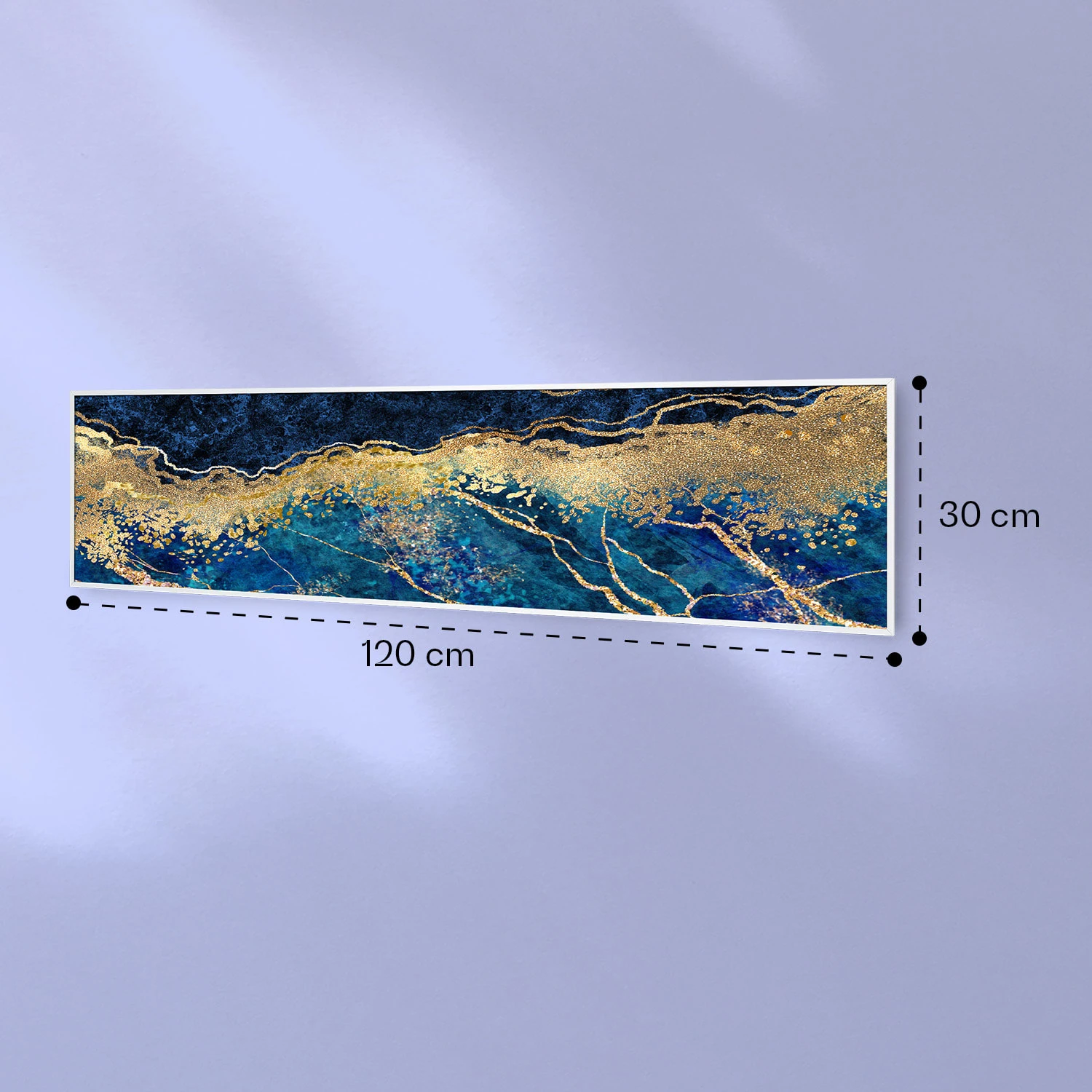 Wonderwall Air Art Smart Infrarotheizung Blauer Marmor 120x30cm 350W 9 Wonderwall Air Art Smart Infrarotheizung Blauer Marmor 120x30cm 350W – Bild 7