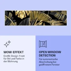 Wonderwall Air Art Smart Infrarotheizung Schwarze Blume 120x30cm 350W 15 Wonderwall Air Art Smart Infrarotheizung Schwarze Blume 120x30cm 350W -Klarstein Verkaufsgeschäft 10037852 de 0006 logo